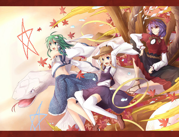 守矢一家 Ram さんのイラスト ニコニコ静画 イラスト