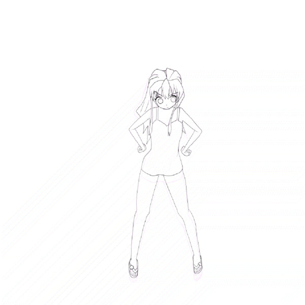 フィギュア模写８方向 ふかん Nekoti さんのイラスト ニコニコ静画 イラスト