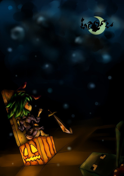 夜の海の怖さの再現度 蛍光流動 さんのイラスト ニコニコ静画 イラスト
