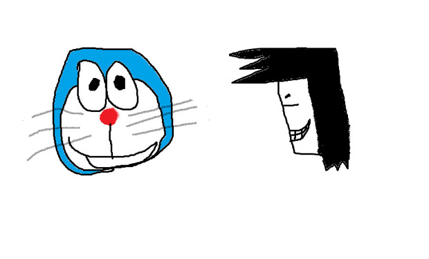 ペイントでドラえもんとスネ夫を描いてみた デリカのエース さんのイラスト ニコニコ静画 イラスト