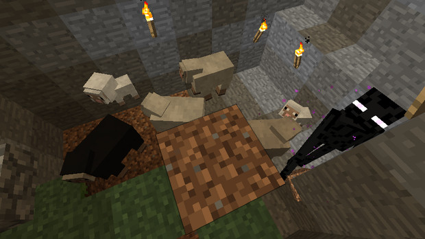 Minecraft 残念な隣人 地下生活 あかしょ Co さんのイラスト ニコニコ静画 イラスト