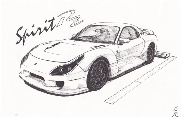 FD3S RX-7 FEED アフラックスver.V