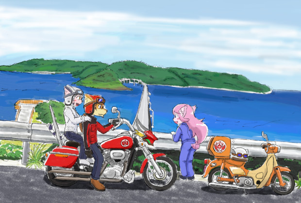 新みんなでツーリング スターマン さんのイラスト ニコニコ静画 イラスト