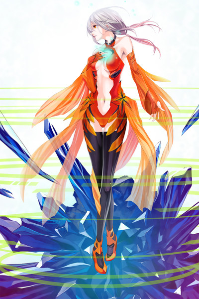 ギルティクラウン いのり さゆ さんのイラスト ニコニコ静画 イラスト