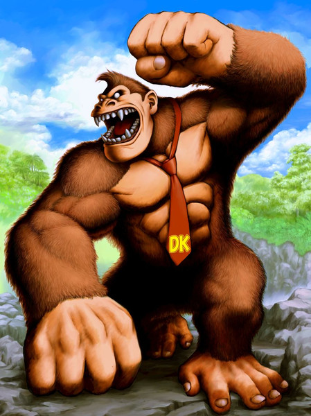 ドンキーさんがクッパに物申したいそうです 黒汐 さんのイラスト ニコニコ静画 イラスト