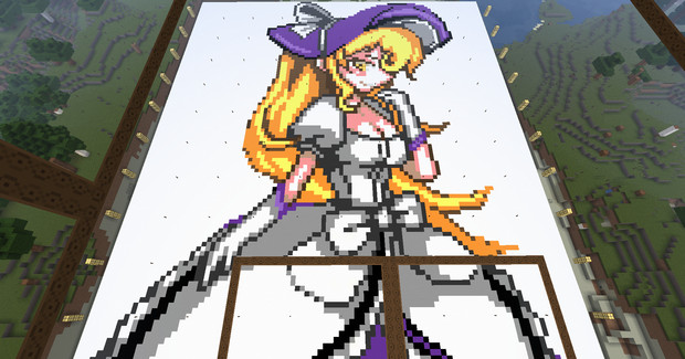 マイクラで八頭身魔理沙 カビ キラー さんのイラスト ニコニコ静画 イラスト
