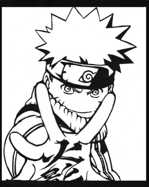 Naruto 切り絵２ ハムトコ たけちゃん さんのイラスト ニコニコ静画 イラスト