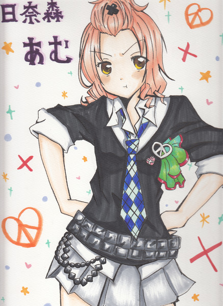 日奈森あむ ニコニコ静画 イラスト