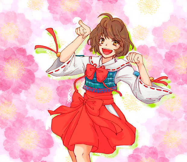 鶴姫ちゃ ん ニコニコ静画 イラスト