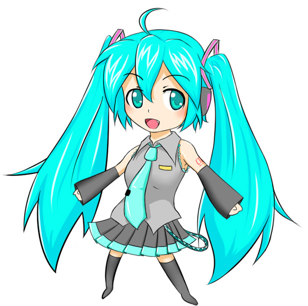 ちびミクさん クサカワ リョウ さんのイラスト ニコニコ静画 イラスト