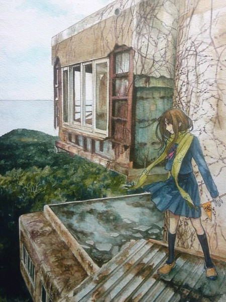廃墟彼女 空 めぐ美 さんのイラスト ニコニコ静画 イラスト