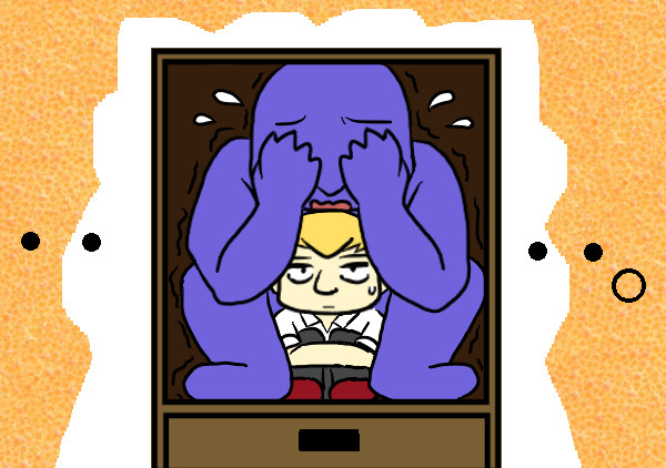 怖いよぉ ガタガタガタガタ ｒｙ 山上下 さんのイラスト ニコニコ静画 イラスト