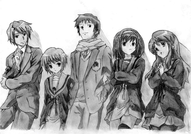 涼宮ハルヒの消失 模写 Coin さんのイラスト ニコニコ静画 イラスト
