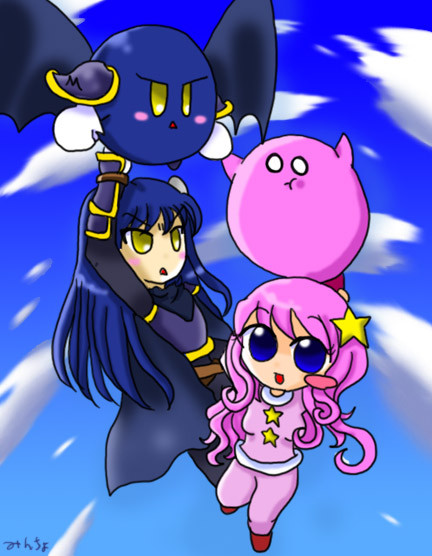 擬人化含む メタナイトとカービィ 月島鈴 さんのイラスト ニコニコ静画 イラスト