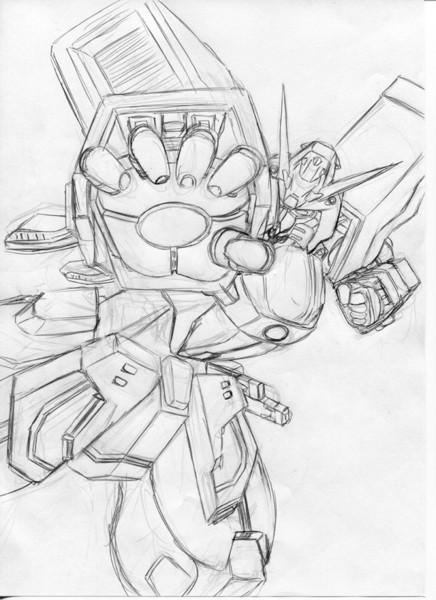 ガンダムファイト国際条約第一条 頭部を破壊された者は失格となる ａｓｔａｌｐ さんのイラスト ニコニコ静画 イラスト