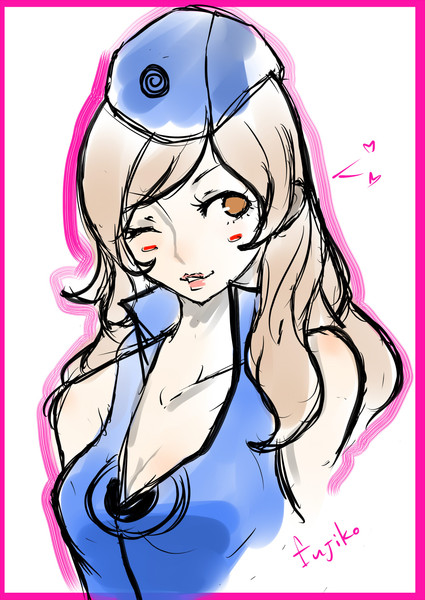 峰不二子 ニコニコ静画 イラスト