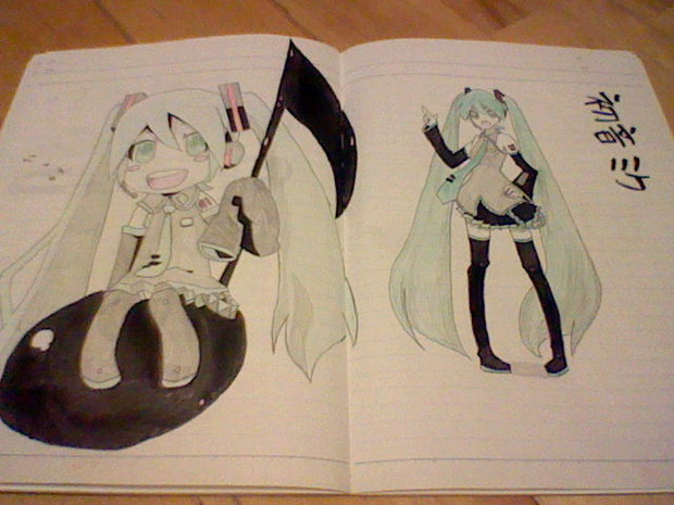 初音みっくすを描いてみた くれは さんのイラスト ニコニコ静画 イラスト