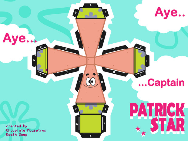 Paper Craft Of Patrick Star Smile Bob さんのイラスト ニコニコ静画 イラスト
