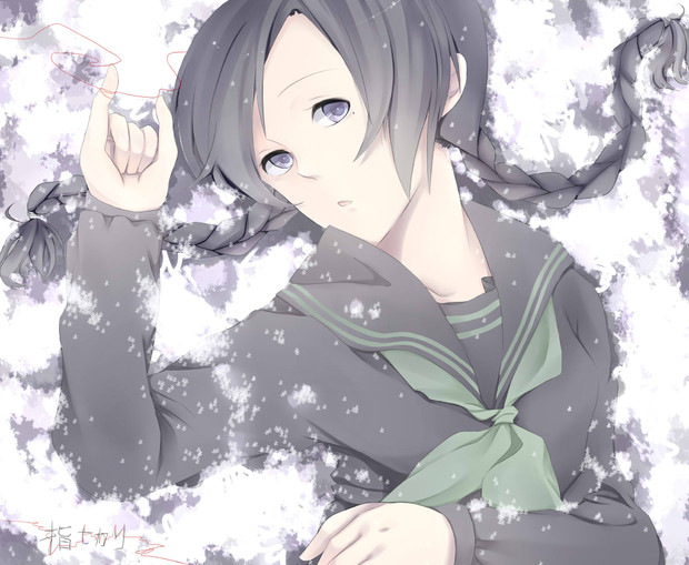 指切り ニコニコ静画 イラスト