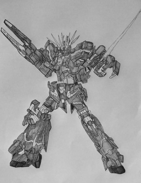 ユニコーンガンダム２号機 バンシィ ニコニコ静画 イラスト