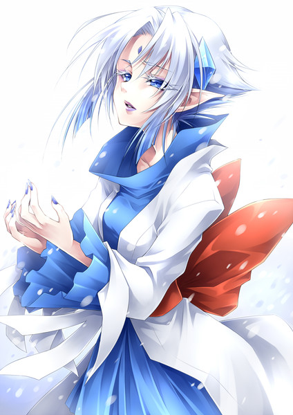 ユキメノコ擬人化 上埜月 さんのイラスト ニコニコ静画 イラスト