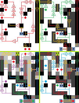マインクラフト 3x3ピストンドア 製品版対応 回路図 亜月 さんのイラスト ニコニコ静画 イラスト