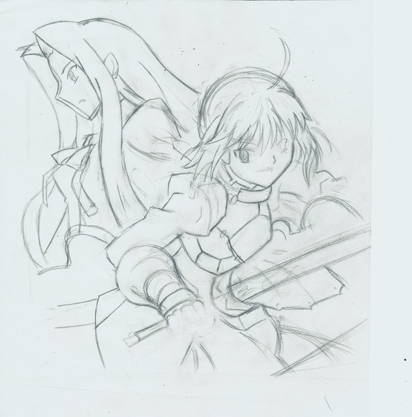 Fate Zero 2巻 模写 下書き Oras さんのイラスト ニコニコ静画 イラスト