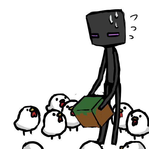 Minecraft Nicosub静画
