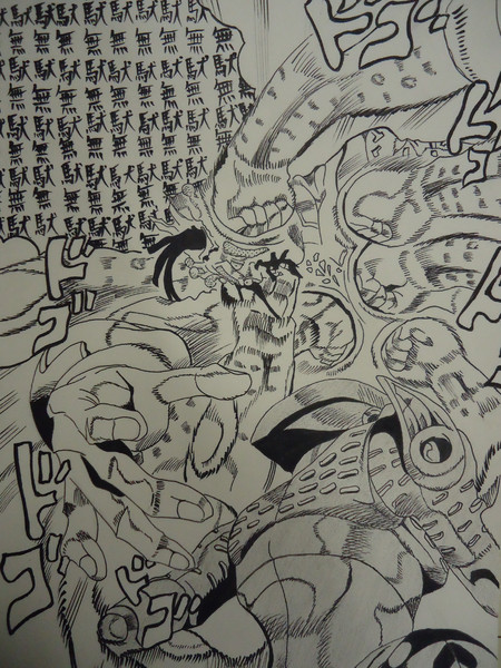 無駄無駄ラッシュ 模写 コラ さんのイラスト ニコニコ静画 イラスト