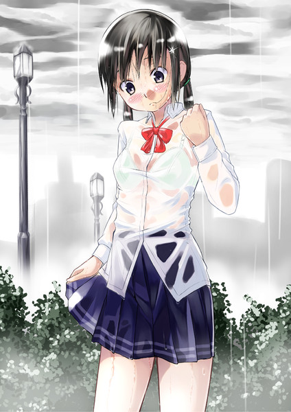 ずぶ濡れ透け透け Nomi さんのイラスト ニコニコ静画 イラスト