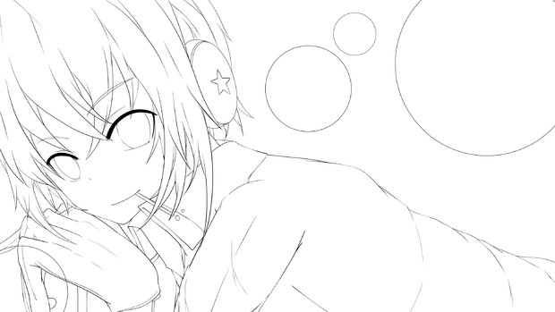 Gumi線画 紅榴 永遠のニート さんのイラスト ニコニコ静画 イラスト