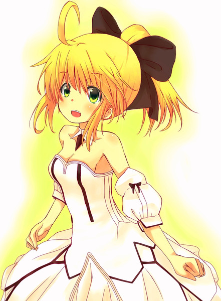 白セイバー ともにー さんのイラスト ニコニコ静画 イラスト
