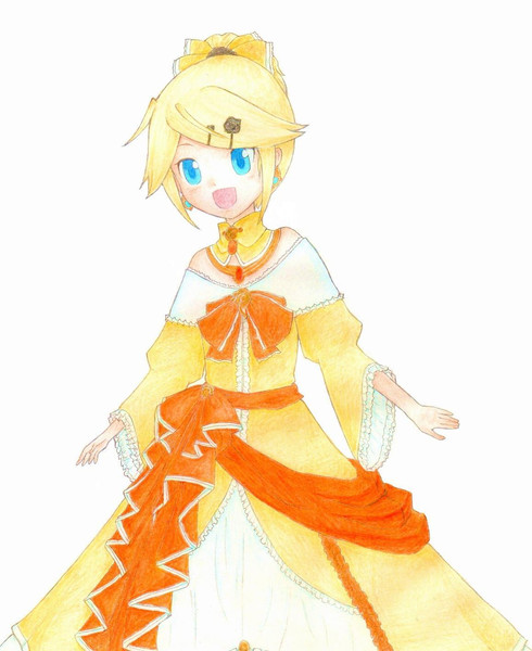 アナログで悪ノ娘 紫蘭 さんのイラスト ニコニコ静画 イラスト