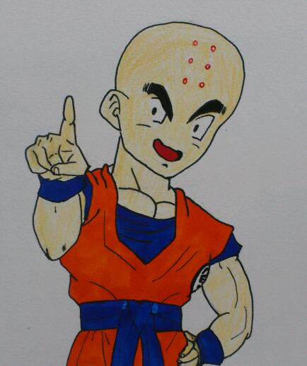 ドラゴンボールのクリリン書いてみました Fake さんのイラスト ニコニコ静画 イラスト