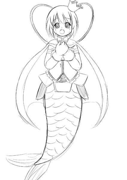人魚姫さやかちゃん 一柳麻衣 さんのイラスト ニコニコ静画 イラスト