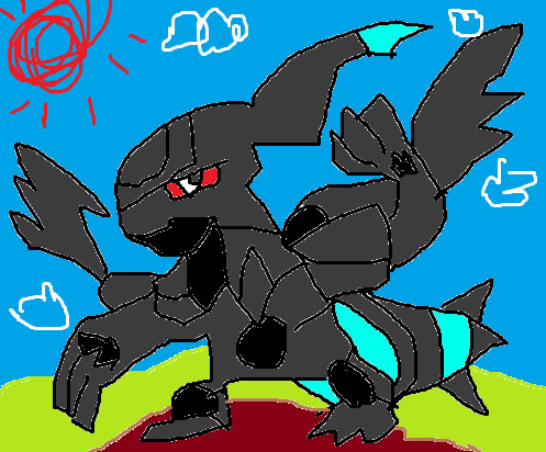 振りかぶるゼクロム Ta さんのイラスト ニコニコ静画 イラスト