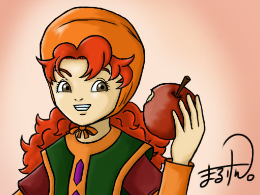 ドラクエ7のマリベルを描きました Maruken さんのイラスト ニコニコ静画 イラスト