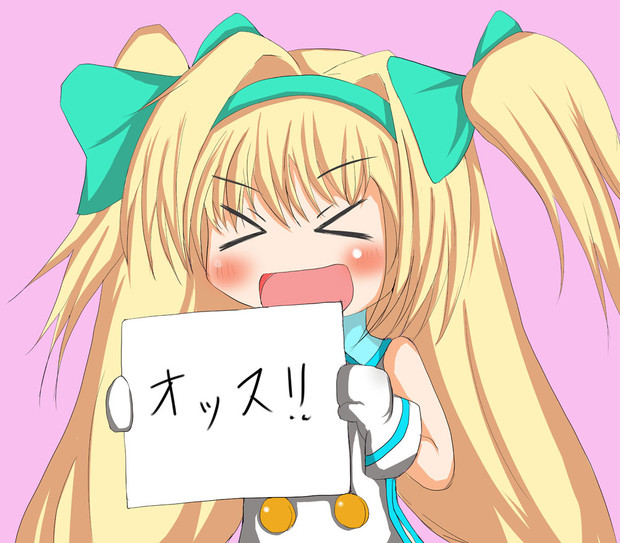 看板持ち プラチナ 再 菱理ゆーキ さんのイラスト ニコニコ静画 イラスト