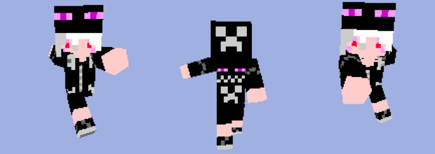 Minecraft エンダーパーカー Originalskin Mokkorilimited さんのイラスト ニコニコ静画 イラスト