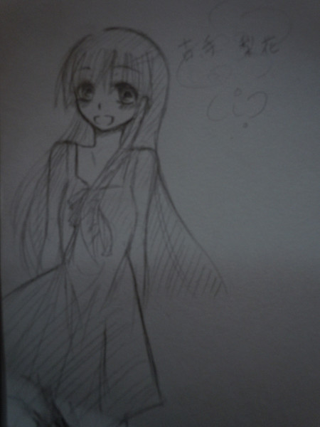 梨花ちゃん鉛筆書き 癒雨菊 さんのイラスト ニコニコ静画 イラスト