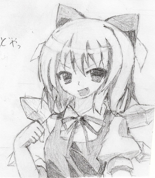 鉛筆書き ニコニコ静画 イラスト