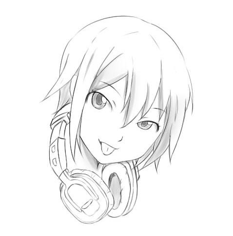 ヘッドホン 女性 シゲさん さんのイラスト ニコニコ静画 イラスト