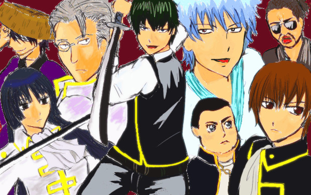 銀魂 バラガキ篇 ネタバレ 大集合 ニコニコ静画 イラスト
