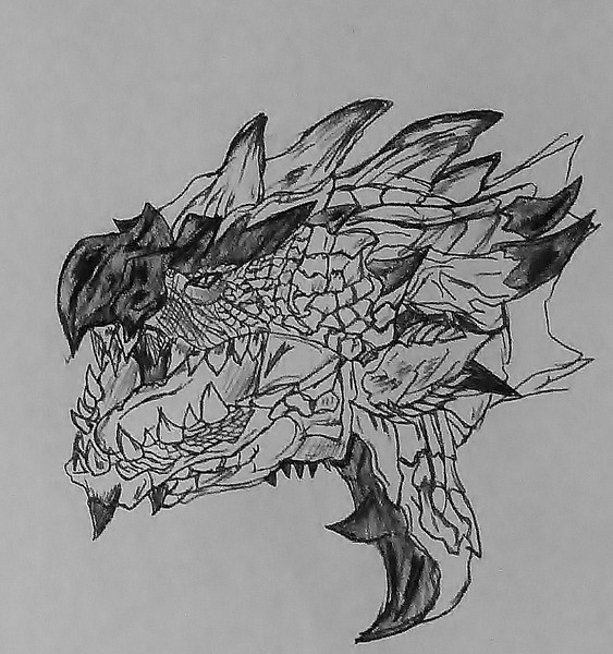 リオレウス ニコニコ静画 イラスト