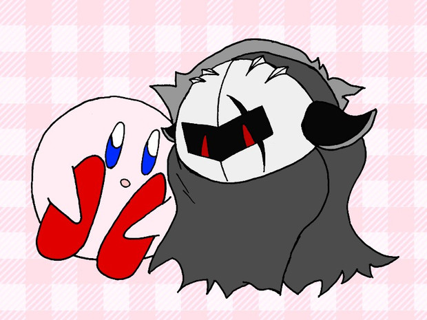 カービィとダークメタナイト 亮祐 さんのイラスト ニコニコ静画 イラスト