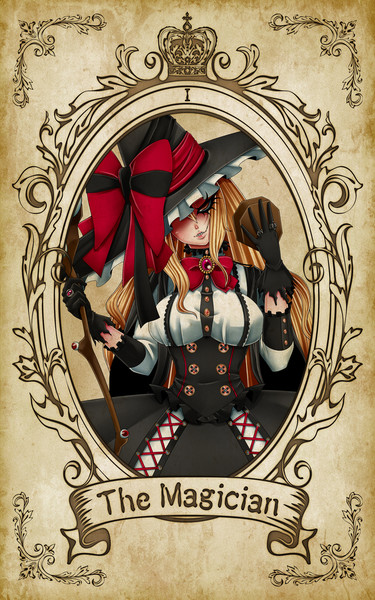 タロット魔理沙 蘭鋳 さんのイラスト ニコニコ静画 イラスト