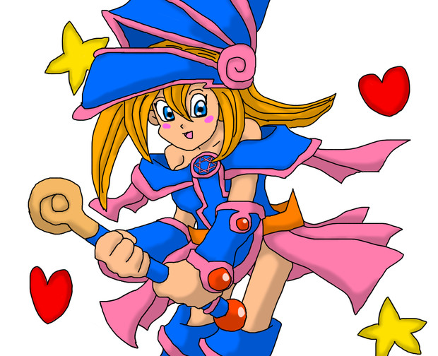 トゥーン ブラック マジシャン ガール ちりにゅ さんのイラスト ニコニコ静画 イラスト