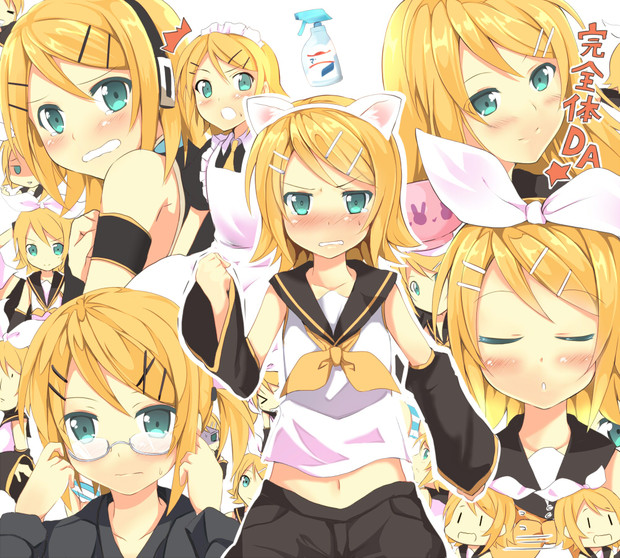 おおもリンちゃんなう 黒白まだら さんのイラスト ニコニコ静画 イラスト
