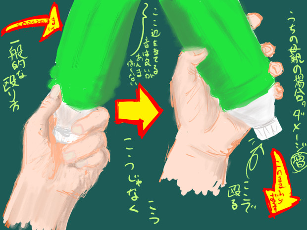 ペットボトルでの人の殴り方 うちの母親ver ｍｊ大好きたくやん さんのイラスト ニコニコ静画 イラスト