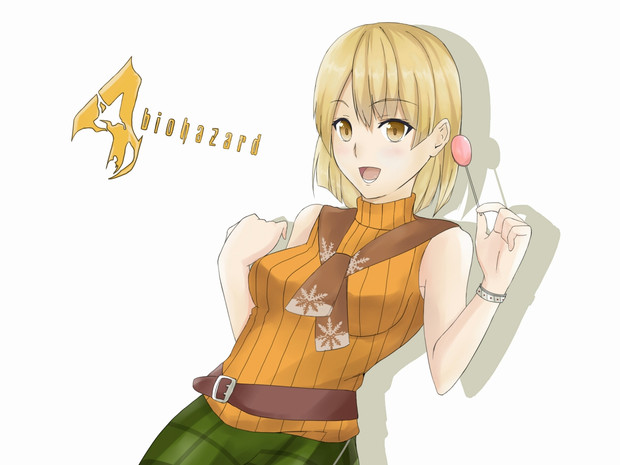 アシュリー ニコニコ静画 イラスト